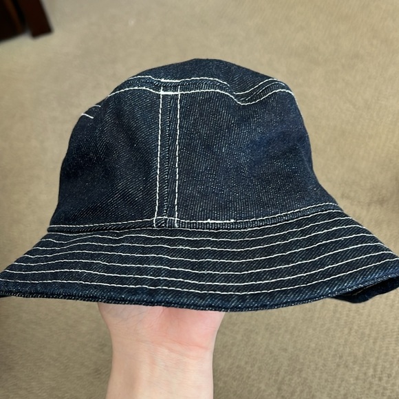Acne Studios Denim Bucket Hat - Picture 2 of 3